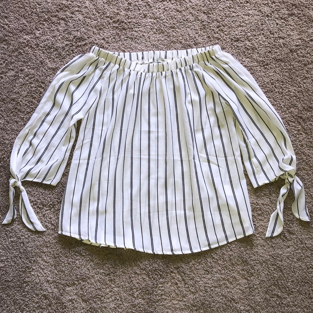 Off the shoulder blouse